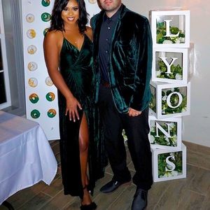 Emerald Green dress size small,  medium welcome